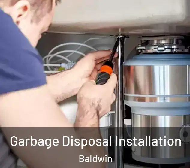  Garbage Disposal Installation Baldwin