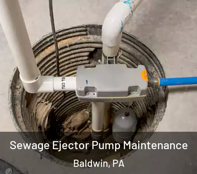  Sewage Ejector Pump Maintenance Baldwin, PA