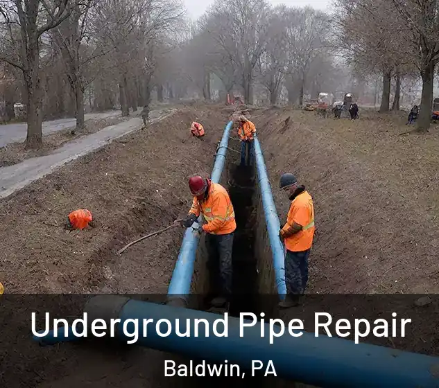  Underground Pipe Repair Baldwin, PA